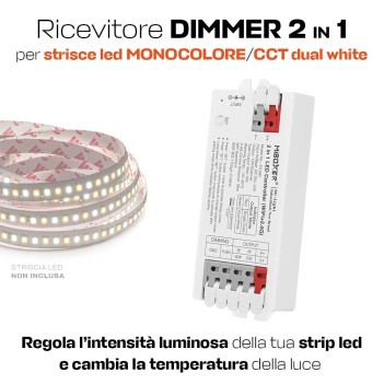 MiBoxer Mi Light E2-WR Ricevitore Wifi+RF per Strip Led