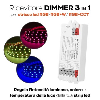 MiBoxer Mi Light E3-WR Ricevitore Wifi+RF per Strip Led