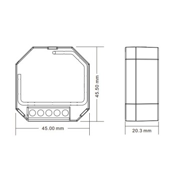 Relay DALI 2 DT7 Switch DC 30V or AC 250V - SR-2701S-DT7 Series en