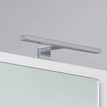 Applique da muro con attacco 5W 320lm 300mm Serie bathroom - Cromata