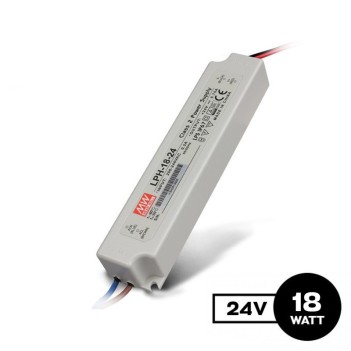 Alimentatore da Esterno 18W per Strip Led 24V Meanwell