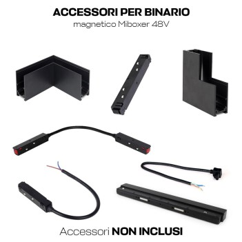 Binario magnetico a 48V MiBoxer Mini da Superficie o Sospensione