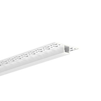 KING LED | 2 m LED profile for plasterboard - No grouting!