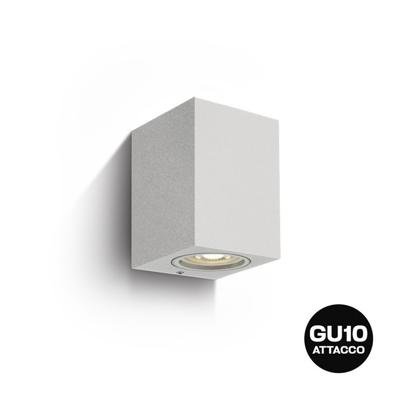 Wall light with GU10 socket Garden series 220V IP65 - Anthracite Die Cast