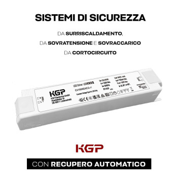 KING LED | Alimentatore KGP CV 120W 24V - Design Lineare CV120W24CG