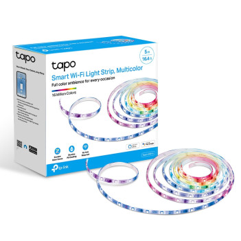 Complete 5m RGB+IC Multicoloured Led Strip Kit Smart WiFi - Smartphone and Voice Management - Tapo TP-L920-5