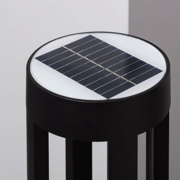 Lampada da Giardino decorativa 1,5W 120lm IP54 80cm con carica solare colore Nero - Solar Lamp