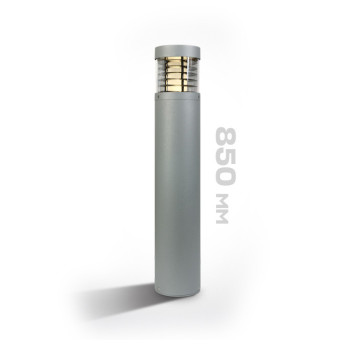 Garden bollard 15W 450lm 85cm 230V IP54 Led Bollard 50D - Grey