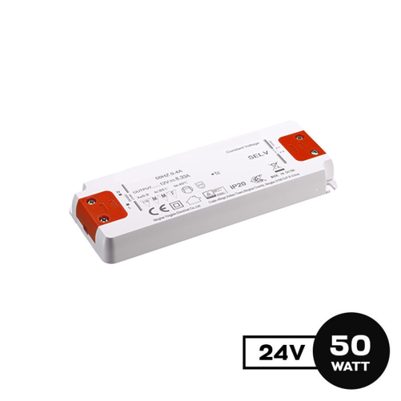 Alimentatore Slim 50W DC 24V per Strisce Led - Serie KPEX20