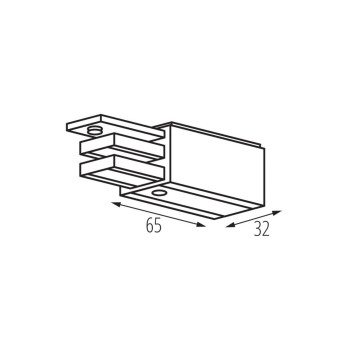 Three-Phase Track - Power Head + End Cap