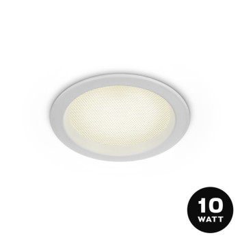 Recessed Downlight 10W 750lm CCT IP44 UGR19 Hole 86mm Colour White