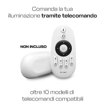 MiBoxer Mi Light TRI-PR Modulo Dimmer Triac AC 100-240V 500W Gestione da Telecomandi Mi Light e Pulsante Push