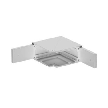 Connettore angolare 90 gradi bent SUPREMA per BINARIO 48V SURFACE - Bianco