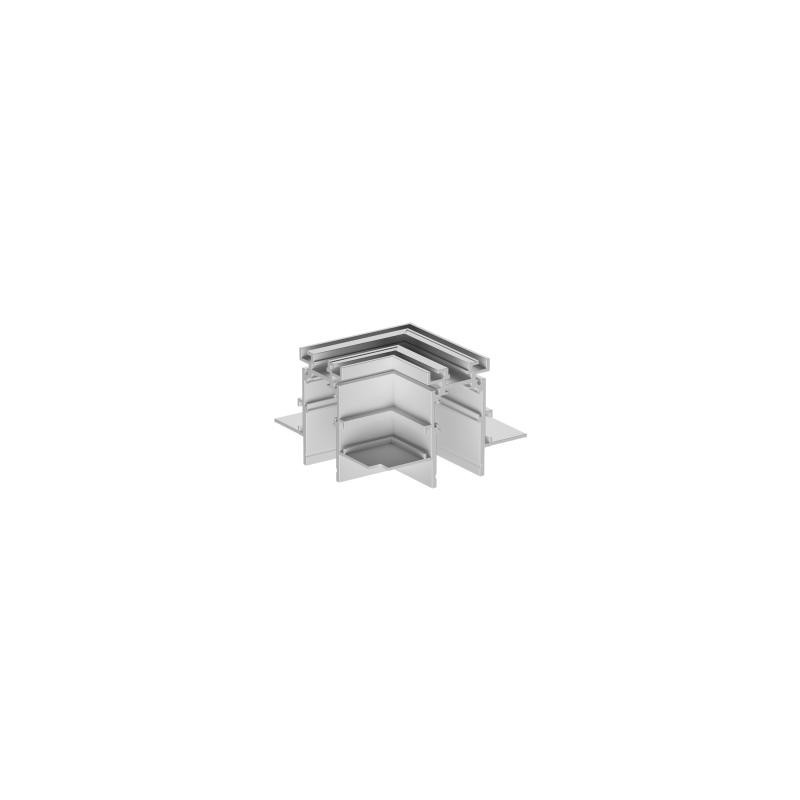 90 degrees corner connector SUPREMA for 48V recessed TRACK - White