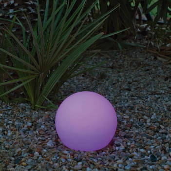 Lampada da Giardino a Sfera con attacco E27 Serie Buly 220V IP65 – Diametro da 20 a 80cm