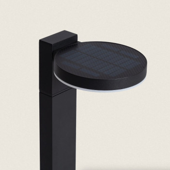 Solar Garden Bollard 289lm 3000K IP44 500mm Movement Sensor Black - PGS-A Series