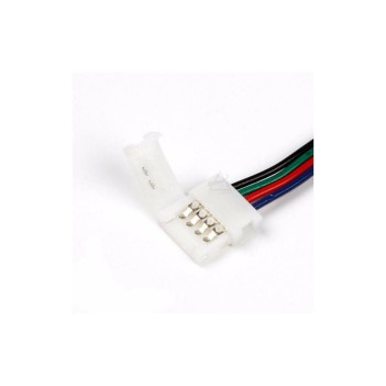 Connector for RGB Led Strip with 10mm PCB - Cable 200mm