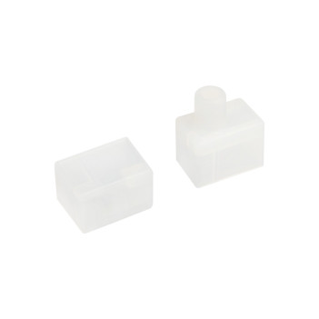 Set of 2 End Caps for Neon Tube Shelf NS1220 Series