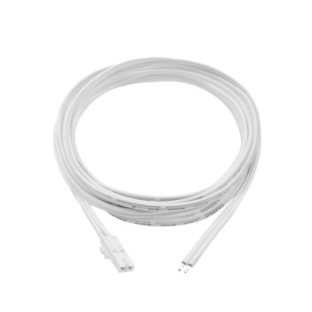 Cavo Collegamento da 180cm per Sistema Plug-In Thor Maschio - Bianco