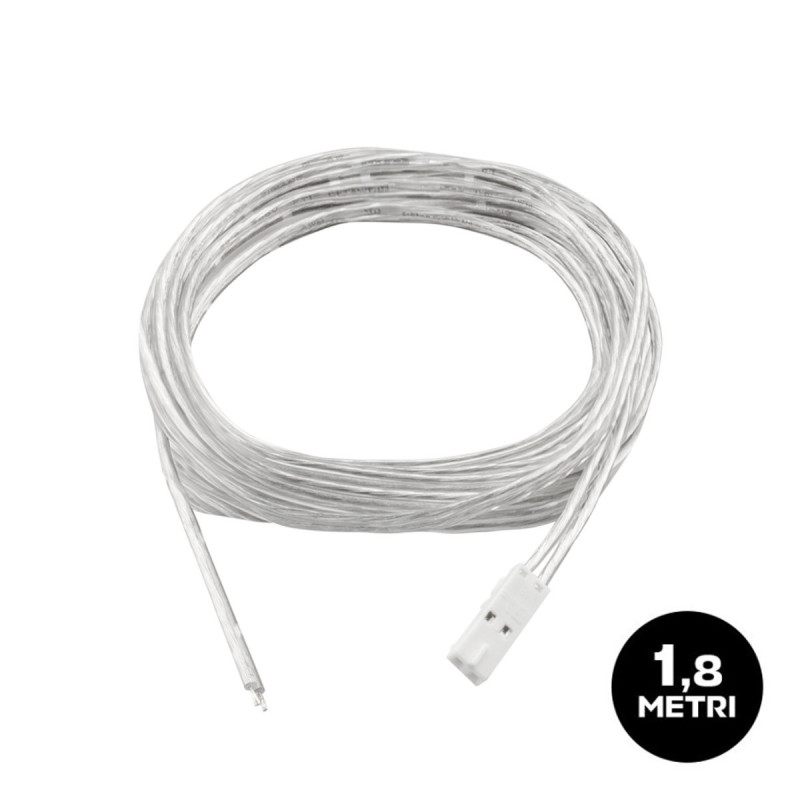 180cm Transparent Connection Cable for Thor Plug-In System - Male