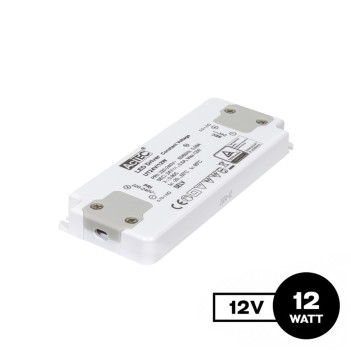 Alimentatore Actec UT 12W 12V - Ultra Fino Per Mobili su