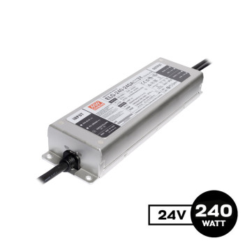 Alimentatore MeanWell 240W 24V IP67 ELG-240-24DA-3Y AC/DC