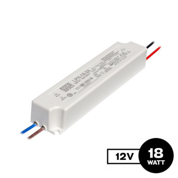 Alimentatore da Esterno 18W per Strip Led 12V Meanwell