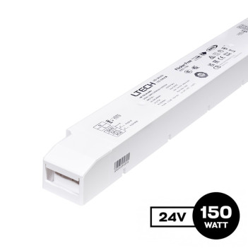 Alimentatore 150W 24V DALI2, PUSH e DMX Dimming per Strisce Led RGB e RGBW - LTech LM-150-24-G4K3