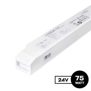 Alimentatore 75W 24V DALI e PUSH Dimming - LTech LM-75-24-G1D2