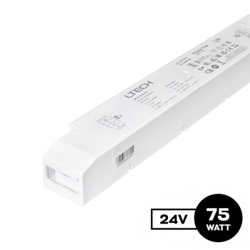 Alimentatore 75W 24V Dimmerabile PUSH, TRIAC - LTech