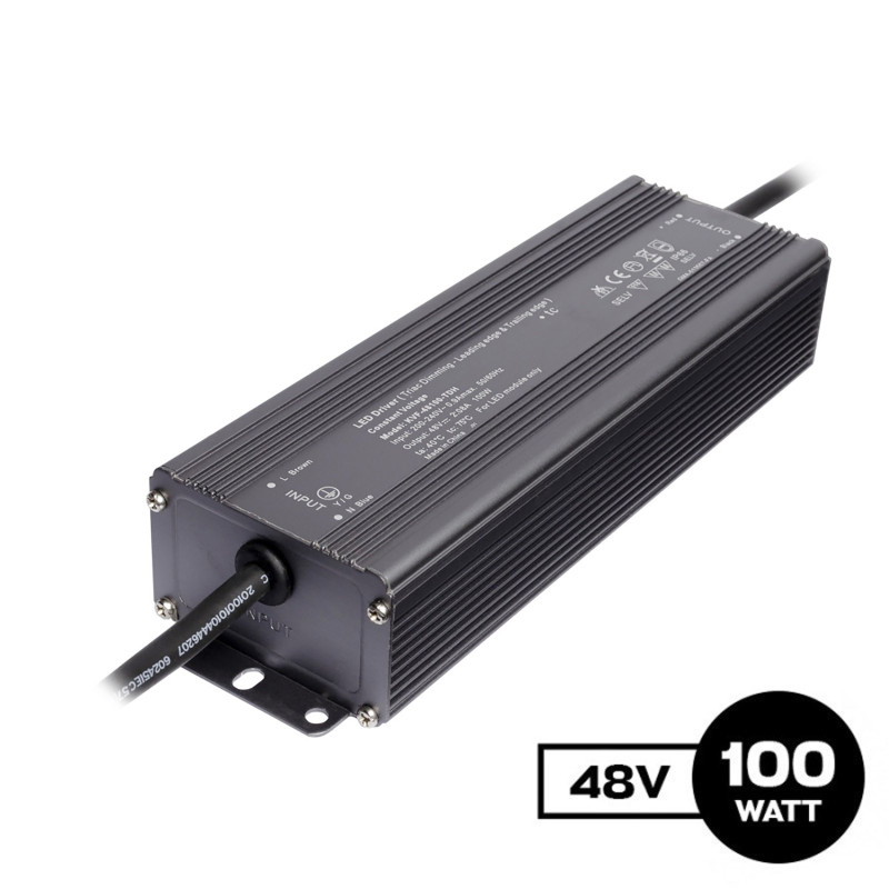 Alimentatore SCPOWER 100W 48V IP66 Dimmerabile TRIAC Taglio