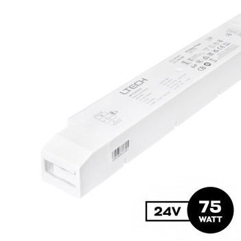 Alimentatore 75W 24V Dimmerabile PUSH, TRIAC - LTech LM-75-24-G1T2 en