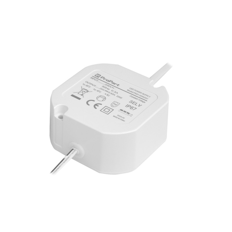 LED Driver 20W da 24V Waterproof IP67