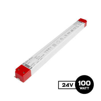 Linear LED Driver 100W 24V CA IP20 Ultra Slim