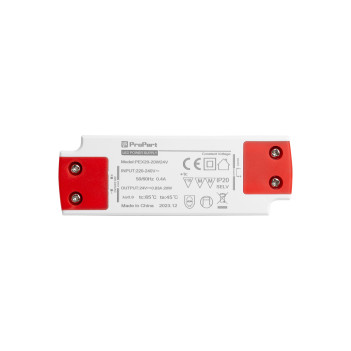 Slim 50W DC 24V Power Supply for Led Stripes - KPEX20 Series