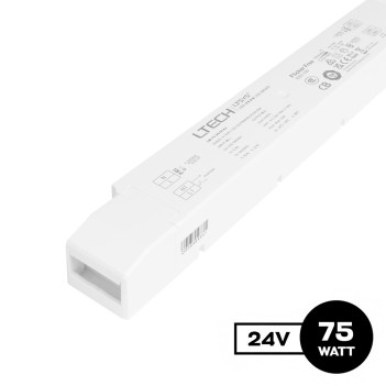 Alimentatore 75W 24V Dimmerabile Push, 0-10V - LTech