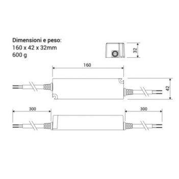 Alimentatore Impermeabile 100W 24V 4,16A IP67 - Actec PW-100-24