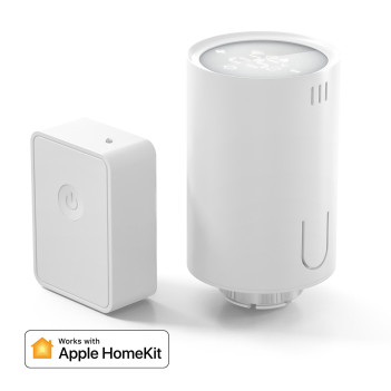 Meross Kit Termovalvola Smart per Termosifoni RF e Compatibile con Hub Apple Homekit