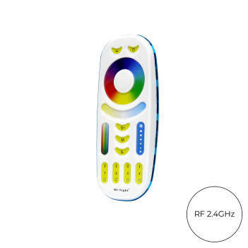 Mi-Light 2. 4-Zone RGB+CCT Remote Controller Wireless Transmission FUT092