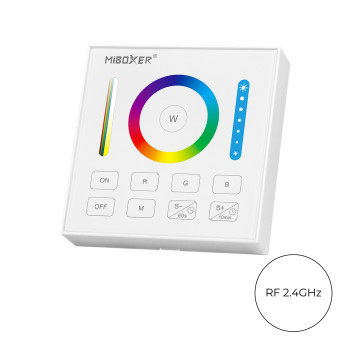 MiBoxer Mi-Light Telecomando da Muro RF RGB+CCT Full Touch B0 en