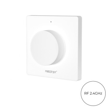 MiBoxer MiLight K1 Controller da Muro con Rotella Dimmer RF