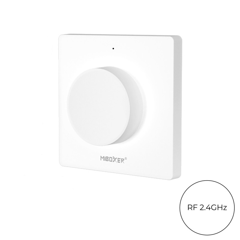 MiBoxer MiLight K1 Controller da Muro con Rotella Dimmer RF