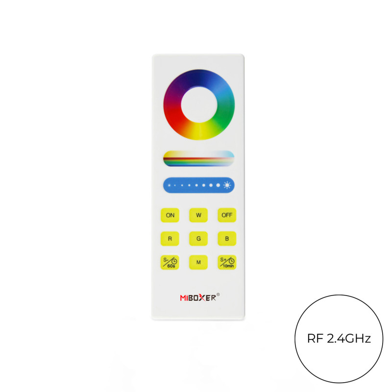 Mi-Light RGB+CCT Full Touch Remote Controller Adjustable Saturation EN