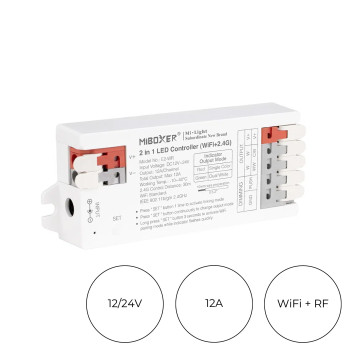 MiBoxer Mi Light E2-WR Ricevitore Wifi+RF per Strip Led