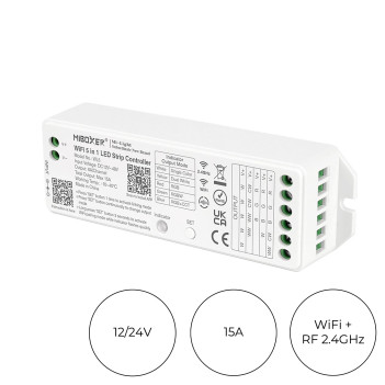 MiBoxer WL5 Ricevitore WiFi Universale per Striscia Led DC