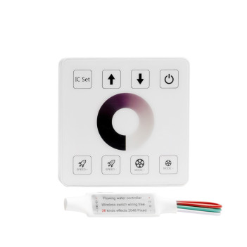 Controller per Strisce Led Digitali MONOCOLORE effetto DINAMICO 12-24V