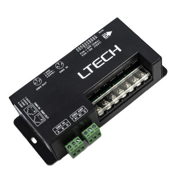 Decoder DMX DC 5-24V 4x 6A per Strip Led - Ltech LT-840-6A en