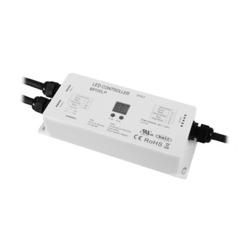 Dimmer RGB+W 4 CH DALI e PUSH Dimming DC 12/36V 5A impermeabile IP67