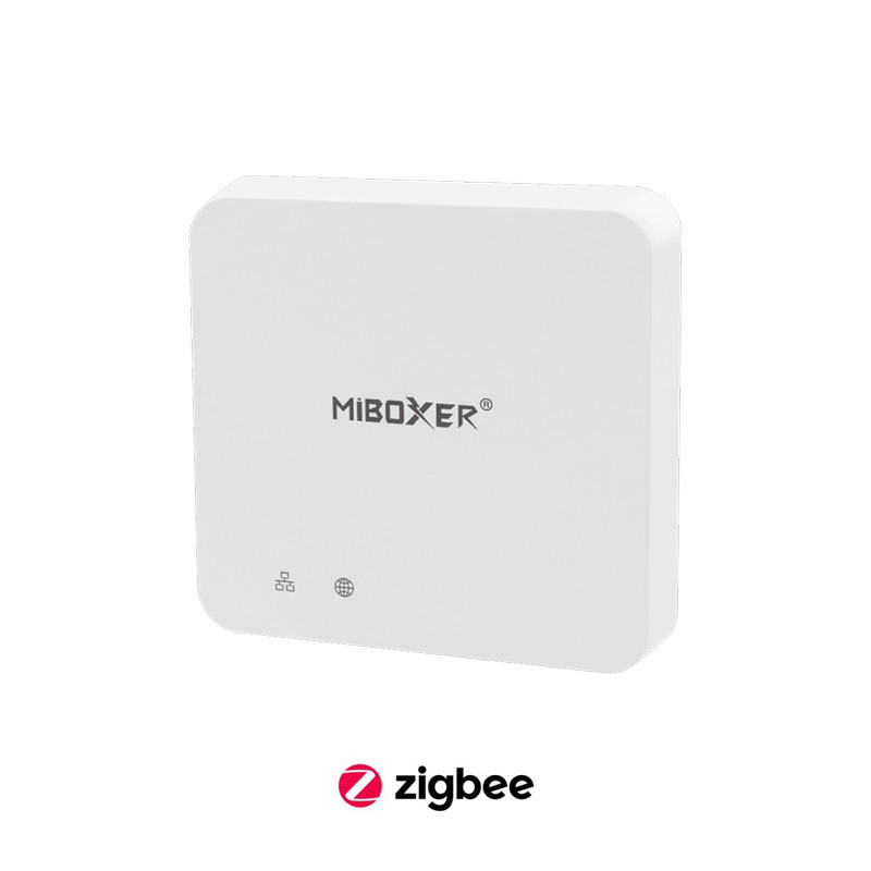 Miboxer Gateway ZB-BOX2 Smart ZigBee 3.0 con porta LAN e WiFi per Gestione da