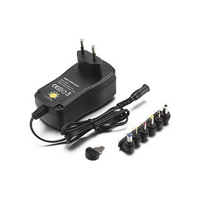 Multi-voltage Desktop Power Supply 3-12V DC 2000mA 20W with 6 adapters en